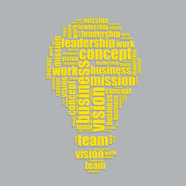 Трехмерная текстовая текстовая концепция, векторная иллюстрация, слово облако
