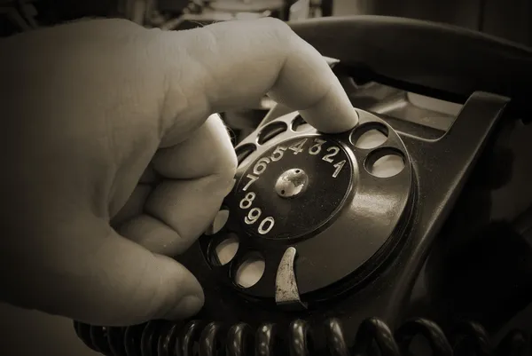 Telefone vintage — Fotografia de Stock