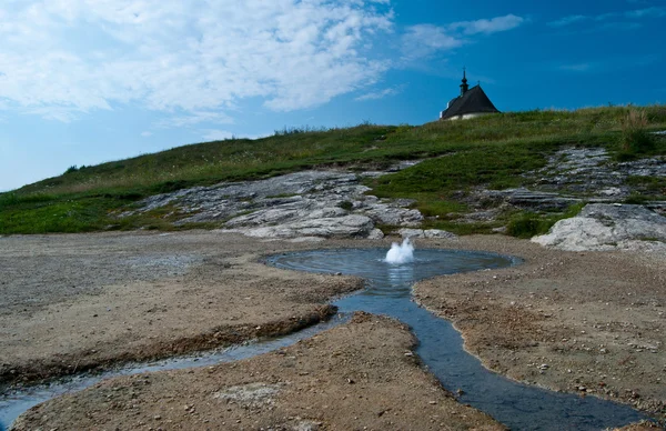 Geyser mineralvatten — Stockfoto