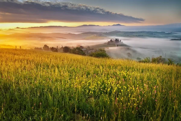 Miracle Tuscan countryside — Stock Photo, Image