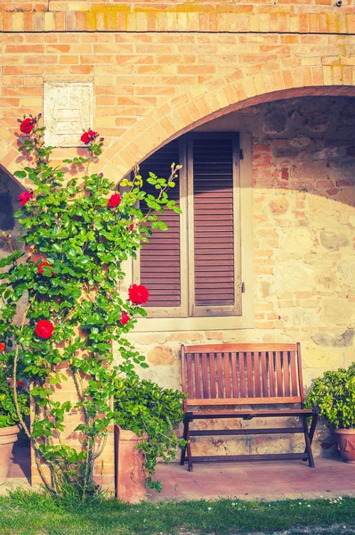 Italiaanse Agriturismo in Toscane — Stockfoto