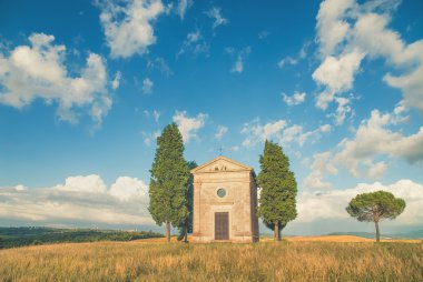 pienza, İtalya civarında klasik tuscan views