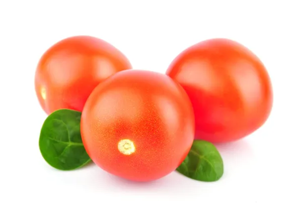 Tomato with spinach — Stock Photo, Image