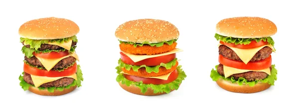 Collection of hamburger — Stock Photo, Image