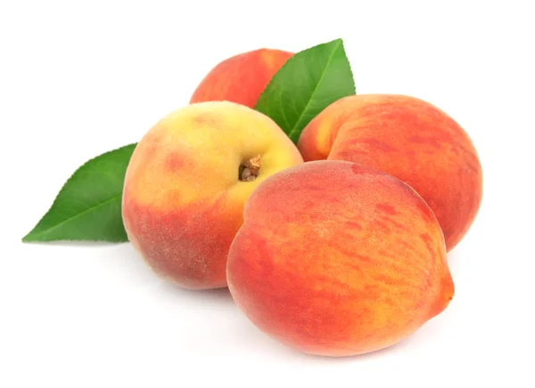 Matang, buah persik. — Stok Foto