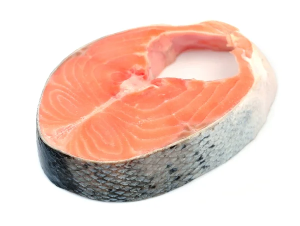 Pezzo di salmone — Foto Stock
