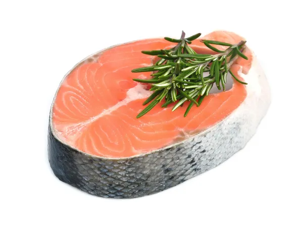 Pedazo de salmón — Foto de Stock