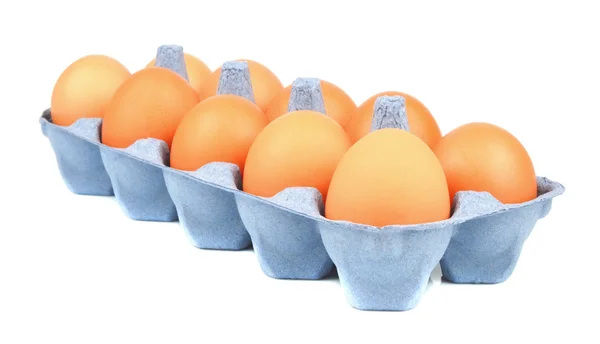 Eggs in the package — Stock Photo, Image