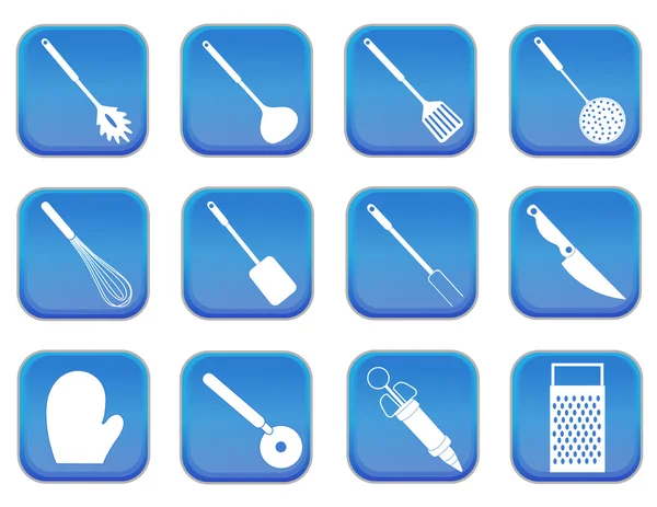 Kitchen icons 2 — Stock Vector
