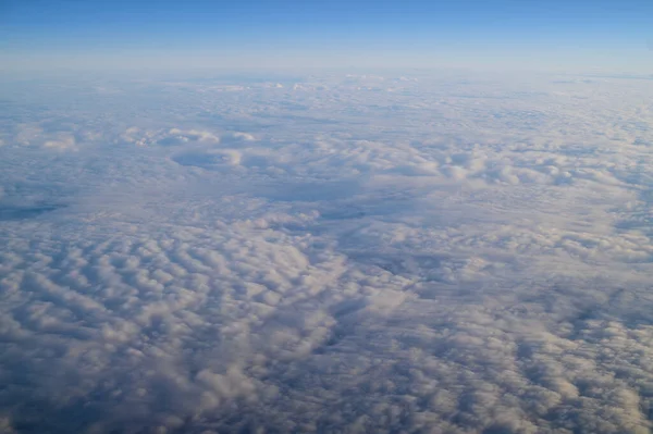 飛行機の窓から見た雲2 — ストック写真