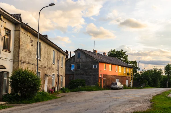 Las Calles Del Pueblo Latvia11 — Foto de Stock