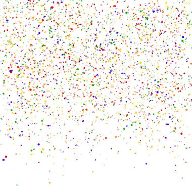 düşen kağıt konfeti