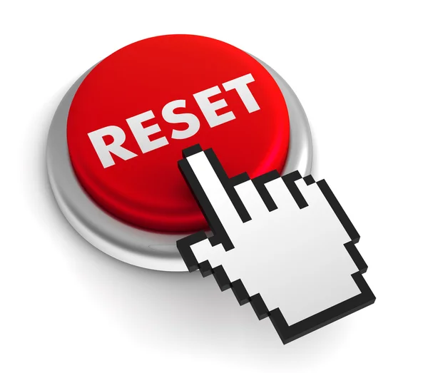 Reset Button — Stock Photo, Image