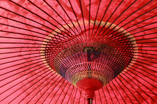 Red Japanese Parasol — Stock Photo, Image
