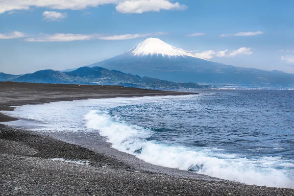 Fuji-san und Shizuoka Küste Stockfoto