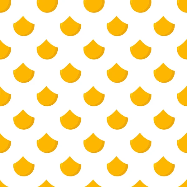 Patrón de huevo revuelto para su uso en el diseño textil o de embalaje — Archivo Imágenes Vectoriales