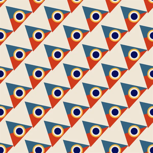 Patrón de triángulo abstracto para uso en diseño de sitios web o textiles — Archivo Imágenes Vectoriales