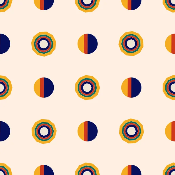 Patrón minimalista abstracto para su uso en el diseño textil o de embalaje — Archivo Imágenes Vectoriales