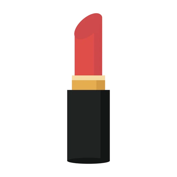 Korallenfarbener Lippenstift für den Einsatz in der Kosmetikwerbung — Stockvektor