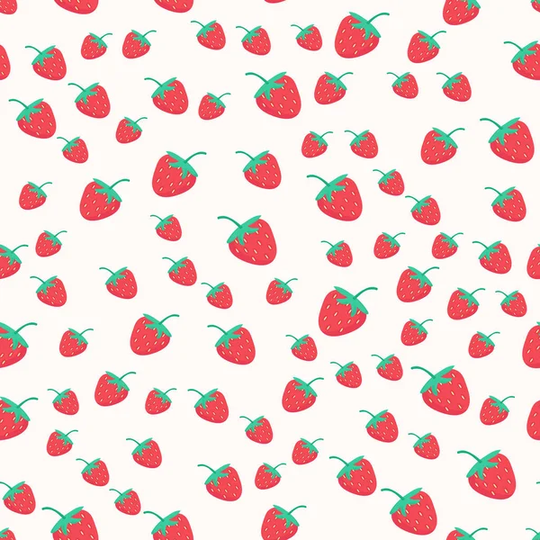 Motif de tranches de pastèque sur un fond vert — Image vectorielle
