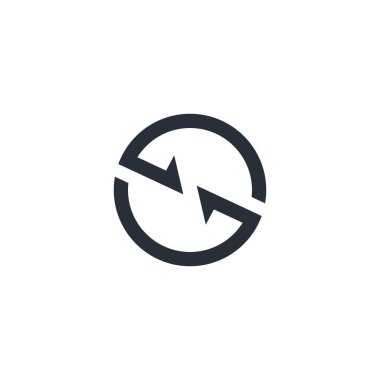 Birleşme, birleşme. Beyaz arkaplanda izole edilmiş vektör doğrusal simgesi.