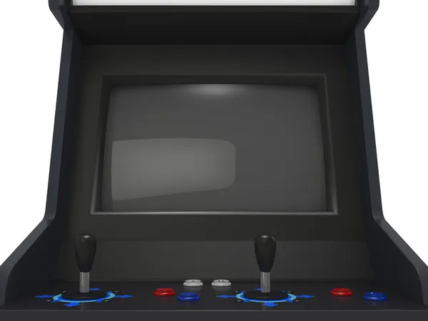 Arcade makinesi ekran — Stok fotoğraf