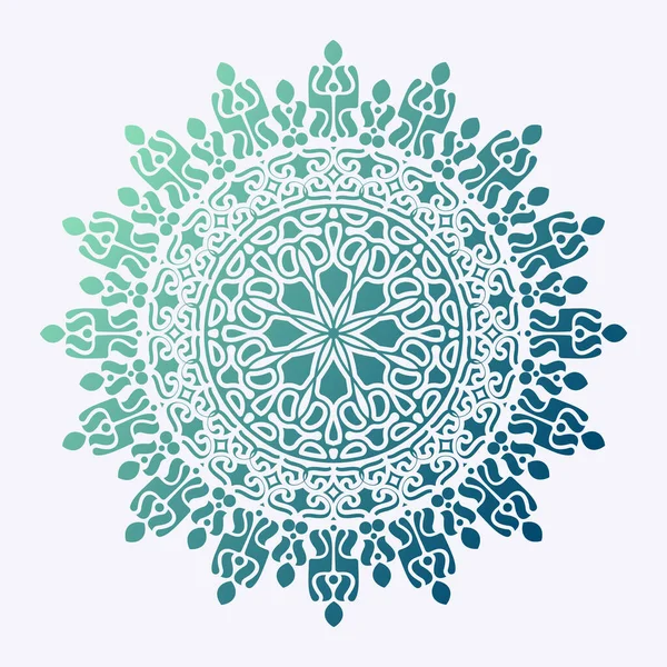 Mandala彩色背景设计模板 — 图库矢量图片