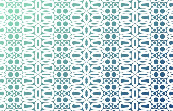 Blue Gradient Ornament Pattern Background — Wektor stockowy