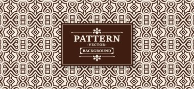 Doğu tarzında kusursuz soyut desen