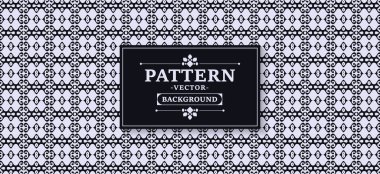 Doğu tarzında kusursuz soyut desen