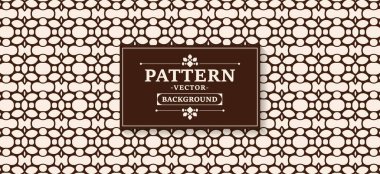 Doğu tarzında kusursuz soyut desen