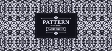 Doğu tarzında kusursuz soyut desen