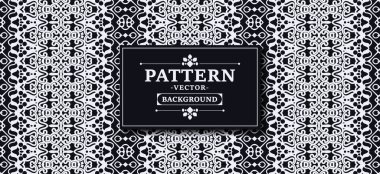 Zarif mavi desenli vintage arkaplan