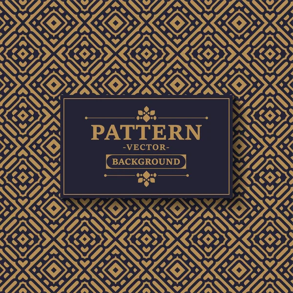 Elegant Pattern Vintage Style Background — Stock Vector