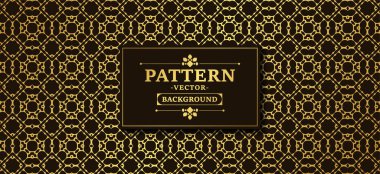 Doğu tarzında kusursuz soyut desen