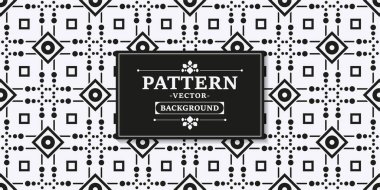 Düz soyut çember çizgisi deseni