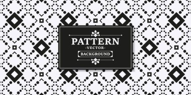 Düz soyut çember çizgisi deseni