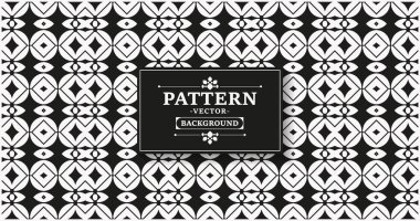 siyah süs çizgisi desen arkaplanı