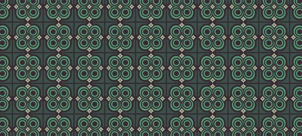 Dunkles Ornament Abstraktes Muster Design — Stockvektor