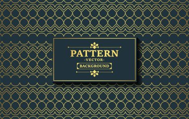 Zarif koyu ve altın geometrik desen arkaplanı