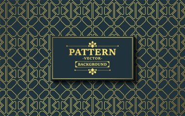 Zarif koyu ve altın geometrik desen arkaplanı