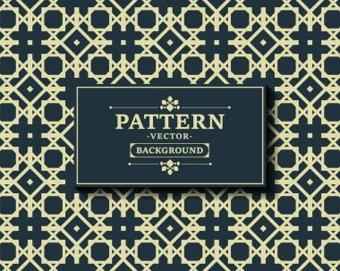 Klasik soyut çizgi desen tasarımı