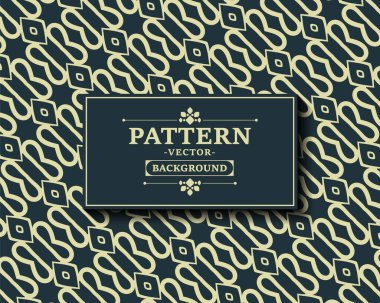 Klasik soyut çizgi desen tasarımı