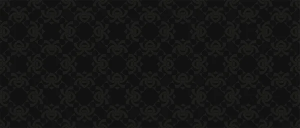 Элегантный Темный Орнамент Фона — стоковый вектор