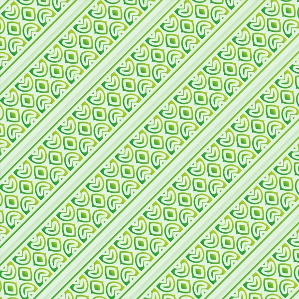 Grüne Abstrakte Muster Hintergrunddesign — Stockvektor