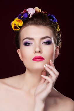 model saç modeli ile