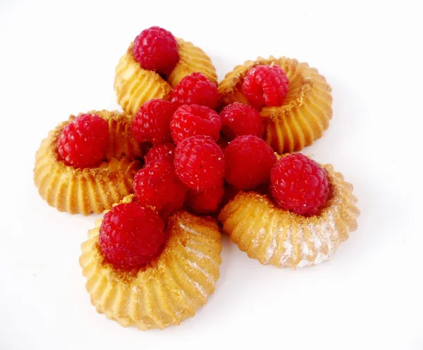 Raspberry koekjes — Stockfoto