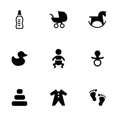 Bebek 9 Icons set