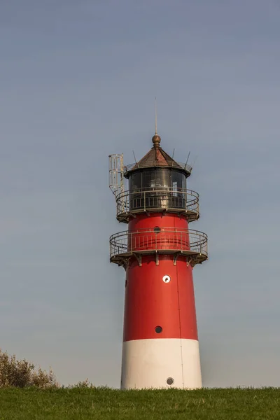 Buesum Lighthouse Noordzee Sleeswijk Holstein Duitsland — Stockfoto