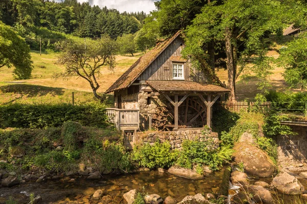 Old Water Mill Black Forest Ottenhoefen Baden Wuerttemberg Germany — 스톡 사진